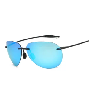 New Frameless TR90 Men’s Sunglasses Outdoor Polarized