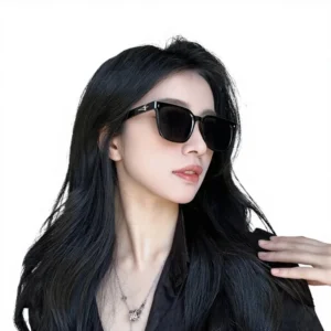 New GM Womens High End UV Protective Polarized Full Frame Sunglasses Fashionable Summer Driving Outdoor Activities Glasses