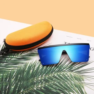 New High Quality Oversize UV400 Resistant Lightweight Comfortable Cycling Sports Sunglasses for Unisex Outdoor Use