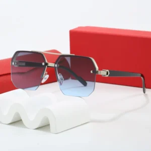 New Light Shades Designer Sunglasses Famous Brands for Women Men Trendy Uv400 Luxury Sunglasses