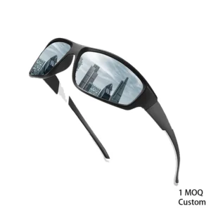 New Men’s Sports Polarized Sunglasses Cycling Driving Shades European American Style UV Protection Custom Logo 1pc Min
