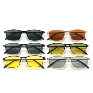 New Model Day and Night Dual Use Polarized Night Vision Sunglasses for Men Driving Outdoor Sun Protection Sunglasses
