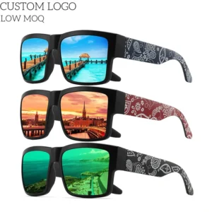 New Polarized Stylish Classic Retro Outdoor Sports Casual Multi-purpose Rectangular-framed Sunglasses for Men