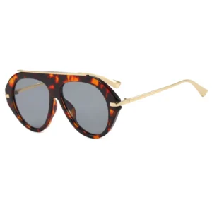 New Retro Oval Frame Sunglasses for Driving Travel UV400 Protection Vintage Style Sun Glasses Fashion Unisex High Quality