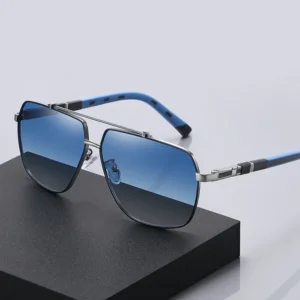 New Retro Square Men’s Sunglasses Spot 5925 Gloss Night Vision Classic Polarized Sunglasses