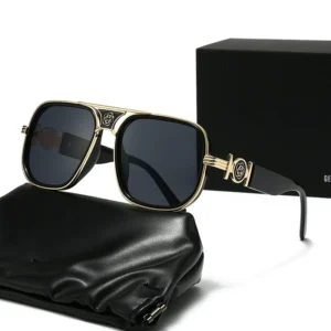 New Style Fashionable Sunglasses Classic European and American Style Casual Sunglasses With Large Frames and Metal Frames