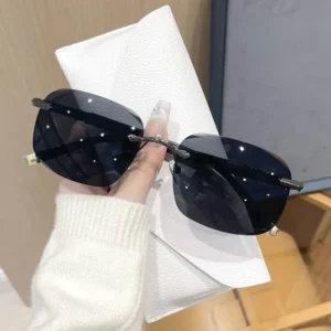 New Style High-End Unisex Frameless Sunglasses Anti-UV400 Edge-Cut Fashionable Sunshade Glasses Z8T/Z8TPC Model Made China