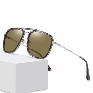 New Style Metal TR90 Frames Made TAC Lens Polarized Custom Logo Sun Glasses for Men