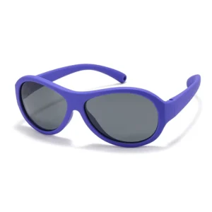 New Style Oval Kids Children TPEE Frame Eyewear Polarized TAC Fashion Cool Vocation UV400 Sun Shades Sunglasses
