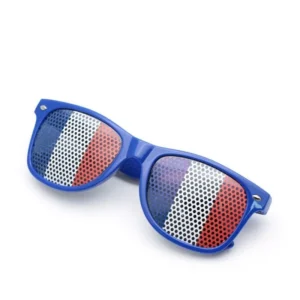 New Style Pinhole Sticker Vintage Sun Glasses Colors Frame Flag Sunglasses