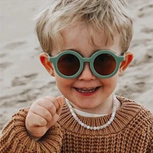 New Summer Popular Trendy Round Frame UV400 Shades Sun Glasses Sunglasses for Children Kids