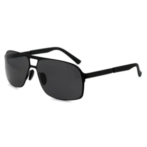 New Sunglasses Double Beam Stainless Steel Sunglasses Personalized UV Protection Men’s Sunglasses