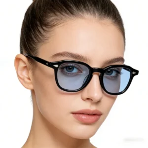 New Trendy Fashion Classic Vintage Handmade Polarized Sunglasses YIXUN OPTICS Full Rim Square UV Protection for OEM and ODM