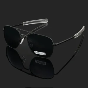 New Trendy and Fashionable Metal Frame Sun Glasses Custom Logo UV Protection Outdoor Polarized Sunglasses