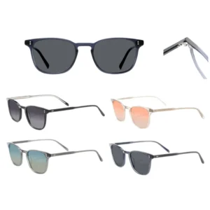 New Ultra Thin Plus Hard Frame Rivet Hinge Wayfarer Sunglasses UV Protection