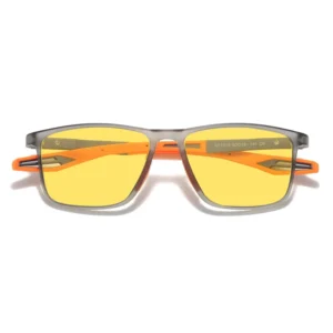 New Ultra light TR90 Frame PC Lenses Sports UV400 Anti blue Light Night Vision Quadrilateral Shape Sunglasses for Gaming Cycling