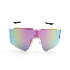 New Unisex Sport Sunglasses with UV400 Lens Men’s Eyewear with Blue Gold Green Yellow Lenses Anti Fog Features for Running