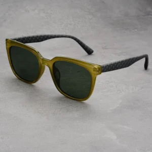 New Vintage Wood Grain TR90 Sunglasses Unisex Polarized Custom Logo Tac Lenses with Comfortable Nail Legs