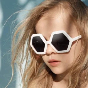 Newest Designer Luxury Kid Sunglasses Custom Sun Glasses Polygon PC Children’s Fashion Shades Sunglasses