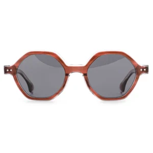 Newest Fashion Round Shades Acetate Men Polarized Women UV400 Glasses Sunglasses