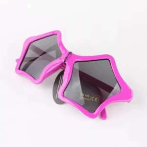 Newest Plastic Frame Style Five Pointed Star Shape Promotional Child Trendy Sunglasses