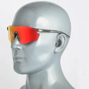 Newest Rimless Sport Sunglasses One Lens Bicycle Sunglasses Outdoor UV400 Big Polarized Sunglasses for Men