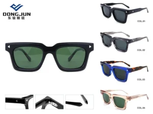 Newly Designed Multi Color Acetate Sunglasses Competitive Leisure Acetate Sunglasses Modified Face High Grade Acetate Sunglasses