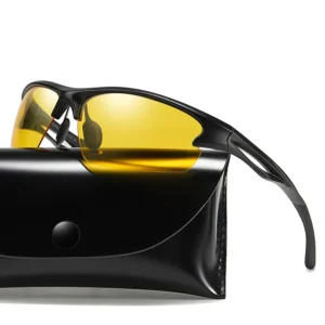 Night Vision Driving Glasses Polarized Men UV400 Custom Logo Outdoor Sunglasses