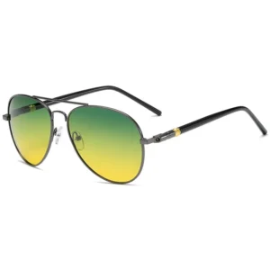 Night Vision Driving Polarized Sunglasses Car Driving Glasses Day and Night Vision Pilot Sunglasses