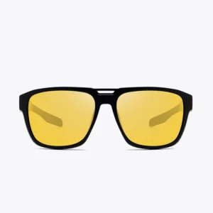 Night Vision Sunglasses Rectangle Frame For Driving Eye Care