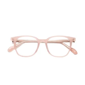 Nn134 Acetate Material Geometric Pattern Full Rim Sheet Glasses Frame Elastic Leg Small Square Contemporary Business Retro