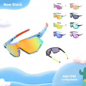 ODM OEM DT52006 Avant Garde Kids Sports Sunglasses Eyewear Personalized Polarized Bicycle Eyewear for Kids
