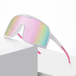 OEM High Quality UV400 Women’s Sunglasses Polarized Bicycle Cycling Glasses with Tac Lenses Sports PC Frame Windproof Runni