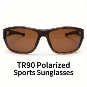 OEM Service Custom Logo Ultra Light TR90 Full Rim Sports Sunglasses Polarized TAC Lens UV Protection for Fishing Adult Pouch
