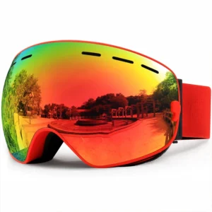 OEM TPU Ski Goggles Large Spherical Lens Color Polarized Anti Fog Snowboard Glasses Snow Sport Sunglasses
