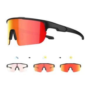 Optical Photochromic Sunglasses for Men Women Cycling Glasses UV Protection Sports Eyewear TR90 Frames Running Glasses