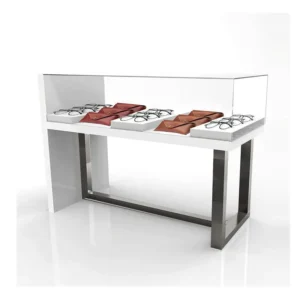 Optical Store Layout with Lights Eyewear Display case Optics Drawers