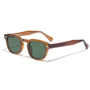 Orange Gradient Full Rim Sunglasses with UV400 Protection and CP Pin Core for Men Resale