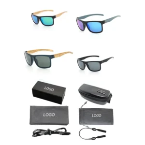Outdoor Classic Rectangle Men’s Lightweight Full Rim Sunglasses UV400 Protection Polarized