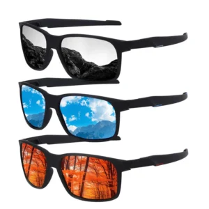 Outdoor Custom Logo Sports Eyewear Fishing Driving Cycling Glasses Mens HD Polarized Sunglasses for Men Polarized UV Protection