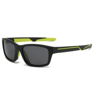Outdoor Custom logo Plastic Frame Polarized UV400 Sports Sunglasses Men Sport Glasses