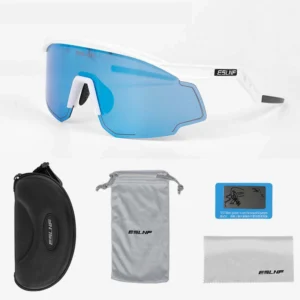 Outdoor Cycling Sunglasses Irregular Photochromic Cycling Glasses Eyewear Sports MTB Bike Goggles