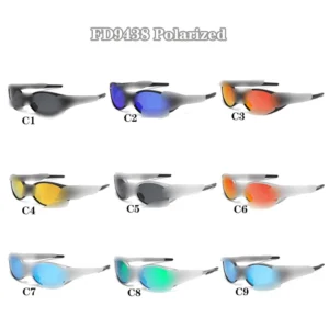 Outdoor Fashion Sport Sunglasses Unisex Shades High Quality Luxury Brand Men Women Polarized Sport Sunglasses With Logo
