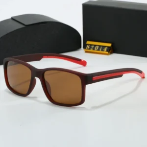 Outdoor Fashion Square Men’s Cycling Sunglasses Luxury Sport Designer Sunglasses