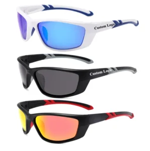Outdoor Fishing Driving Polarized Sunglasses Goggles White Black TAC Sports