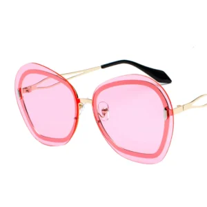 Outdoor Glasses Unisex Big Frame Retro Sunglasses