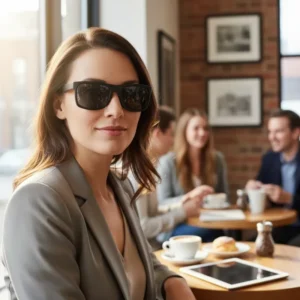 Outdoor Lightweight Sunglasses Colorful Lens UV400 Polarized Anti-Glare Retro Rectangular Design