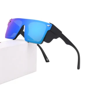 Outdoor Polarized Sunglasses UV400 Anti Salt Fishing Sunglasses Surf Style Mens With Side shields