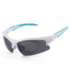 Outdoor Polarized UV400 Protection Windproof Sports Sunglasses Cycling Wrap Side Shield Running Fishing Paintball