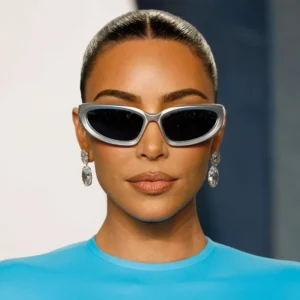 Outdoor Sports Retro Custom Logo Sun Glasses Fashion Mirror Lenses Riding Polarized Y2K Sunglasses